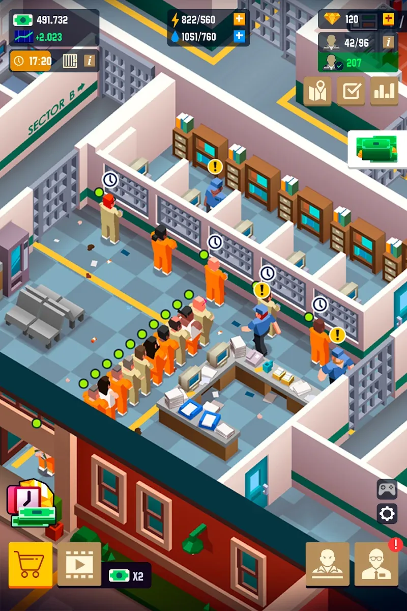 Prison Empire Tycoon v2.7.4 APK (Мод: много денег) на Андроид